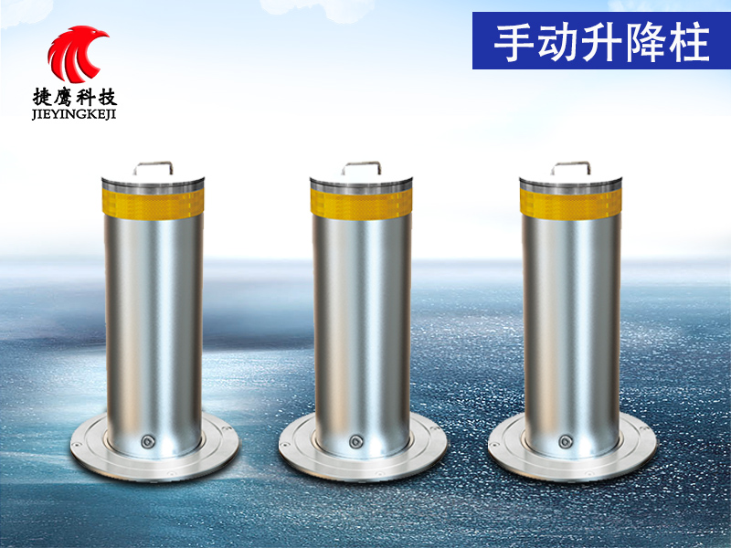 Manual lifting column