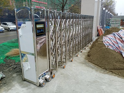8m retractable door installed in Qingyang District, Chengdu